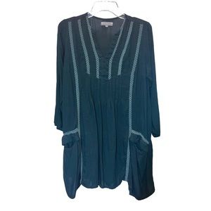 WM dropwaist pocket tunic